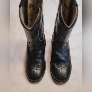 Old west cowboy boots sz 5 boys